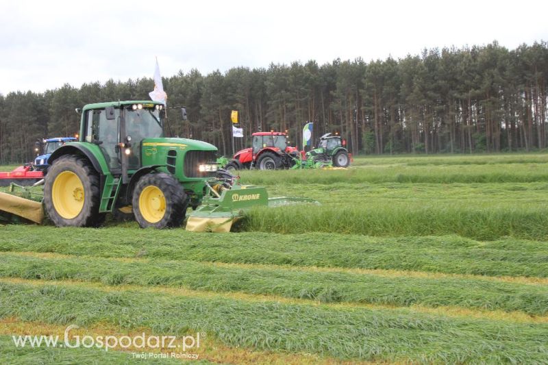 Pokazy maszyn Polskie Zboża Zielone Agro Show 2013
