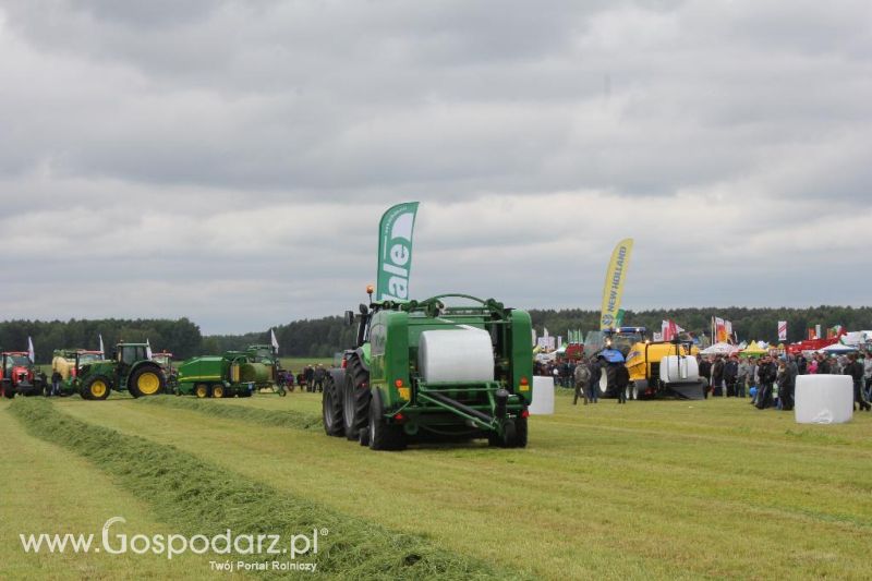 Pokazy maszyn Polskie Zboża Zielone Agro Show 2013