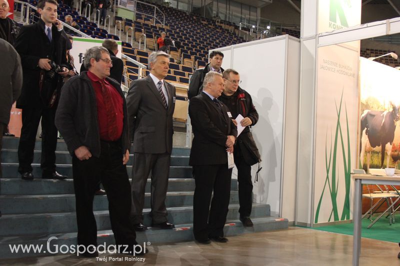 XII Międzynarodowe Targi FERMA BYDŁA i XV Międzynarodowe Targi FERMA ŚWIŃ i DROBIU 2012 - otwarcie