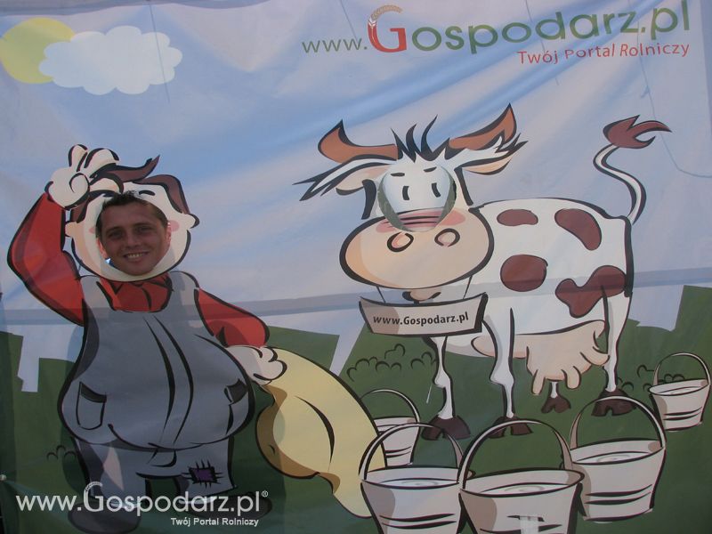Gospodarz i Krówka znajdź swoje zdjęcie z targów Opolagra 2011