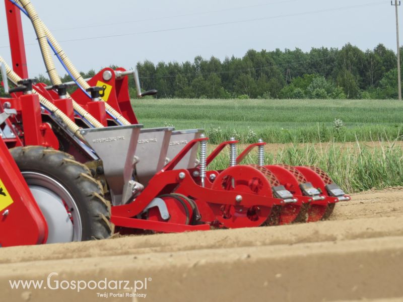 Agregat AUR2 i siewnik pneumatyczny MAX PNEUMATIC  w pracy