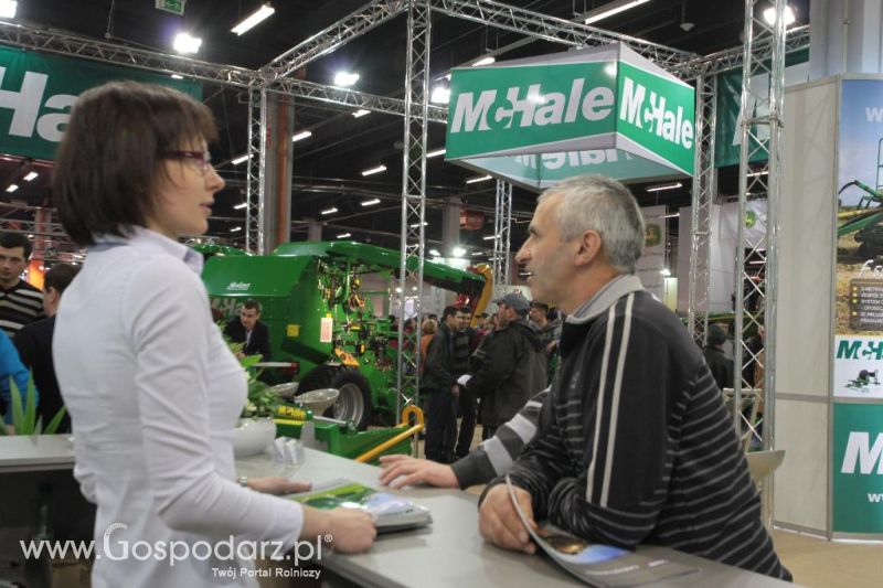 McHale  na AGROTECH Kielce 2014