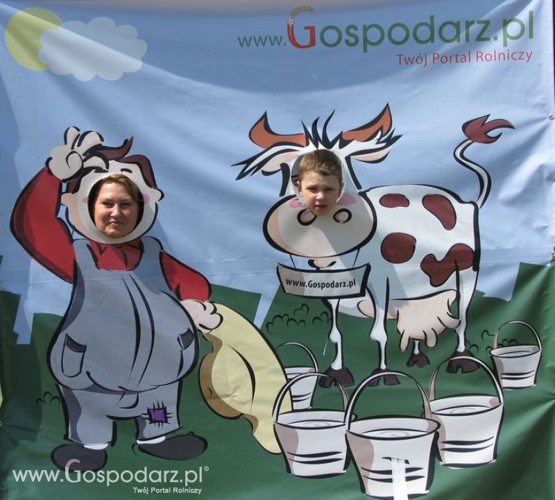 Gospodarz i Krówka znajdź swoje zdjęcie z Zielonego Agro Show 