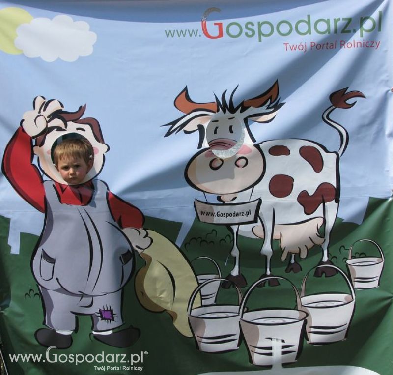Gospodarz i Krówka znajdź swoje zdjęcie z Zielonego Agro Show 