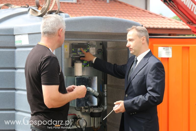 Wręczenie nagrody Zbiornik Gospodarza