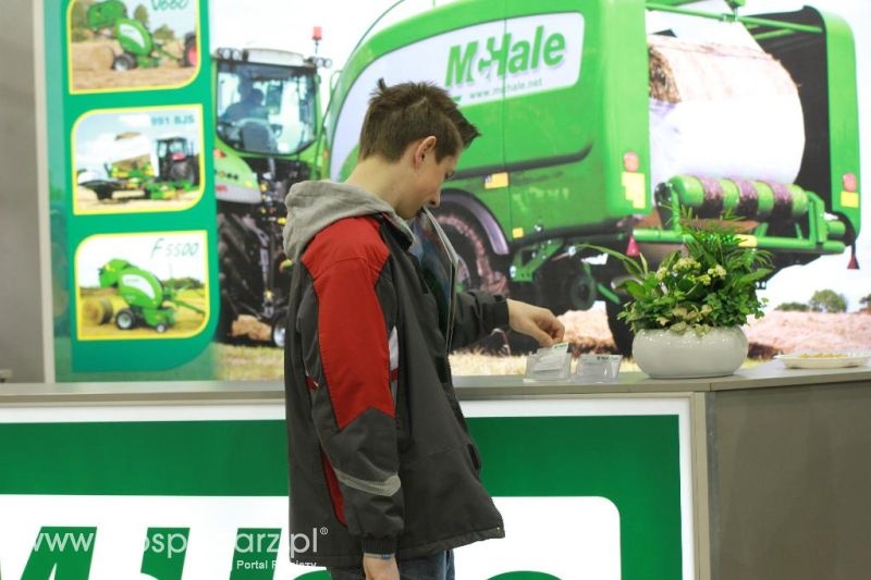McHale  na AGROTECH Kielce 2014