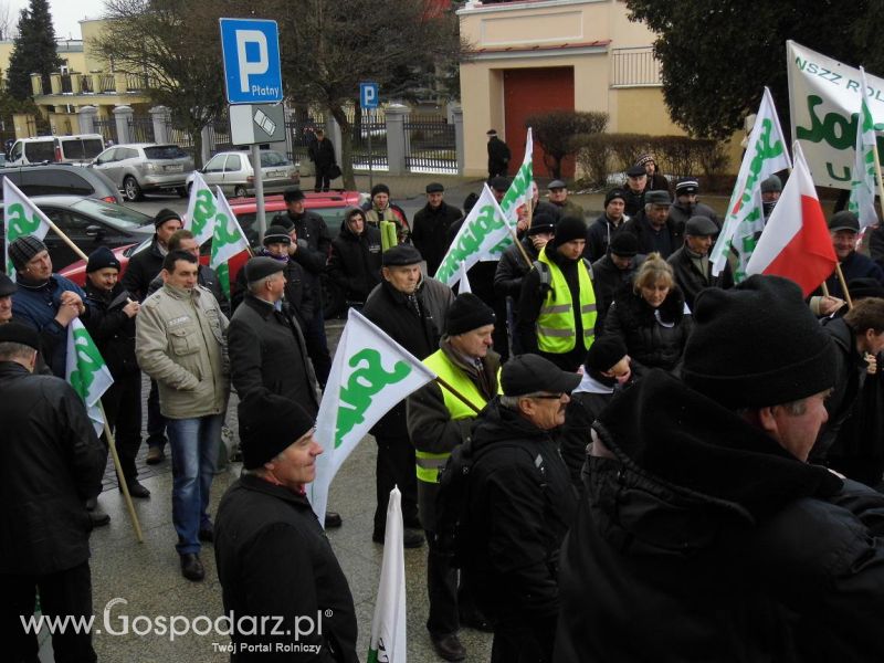 Protest Rolników w Lublinie