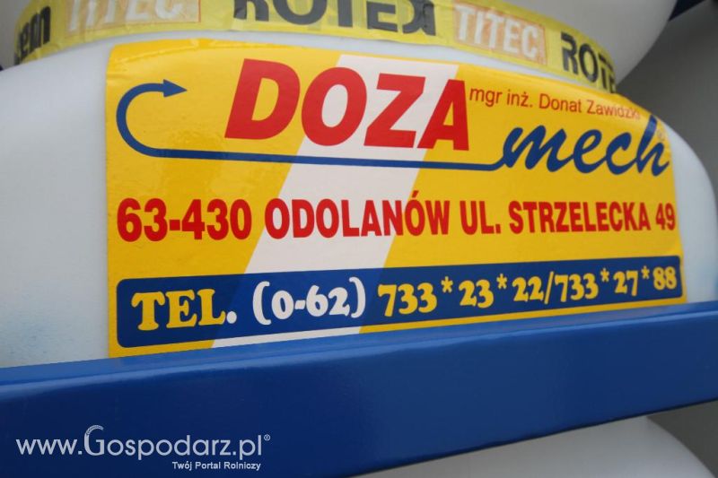 DOZAMECH na targach Agro Show 2013