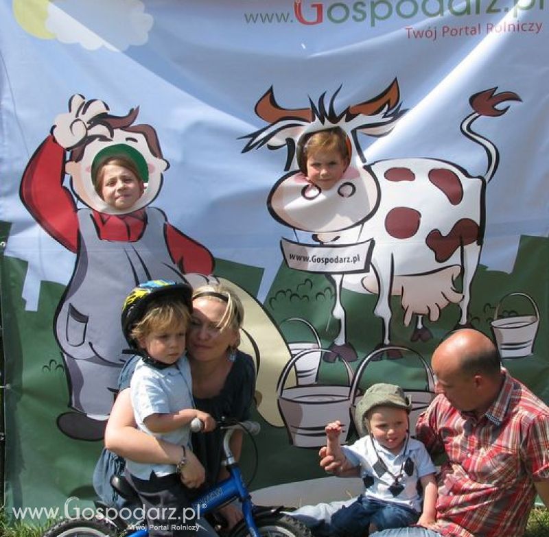 Gospodarz i Krówka znajdź swoje zdjęcie z Zielonego Agro Show 
