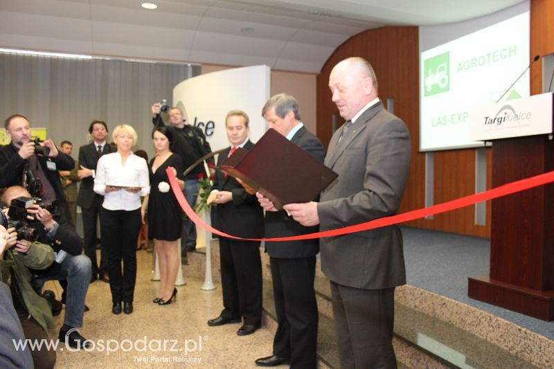 Wizyta Ministra Marka Sawickiego ministra rolnictwa i rozwoju wsi na AGROTECH Kielce