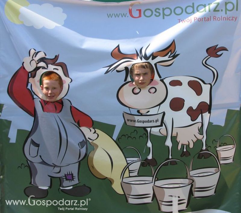 Gospodarz i Krówka znajdź swoje zdjęcie z Zielonego Agro Show 