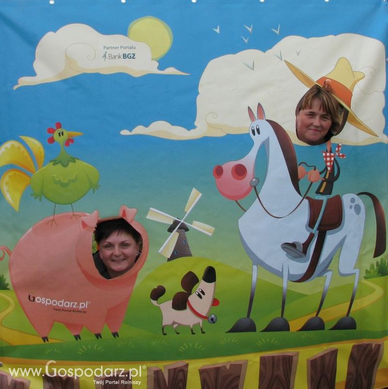 Zdjęcia ze świnką na Agro Show 2012 piątek