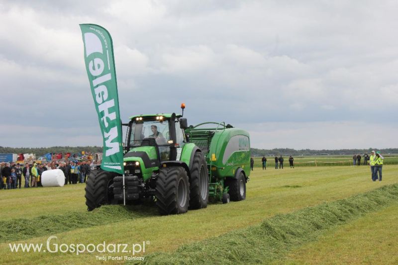 Pokazy maszyn Polskie Zboża Zielone Agro Show 2013