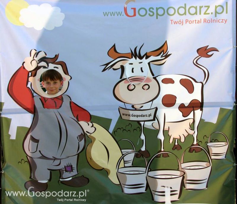 Gospodarz i Krówka znajdź swoje zdjęcie z Zielonego Agro Show 