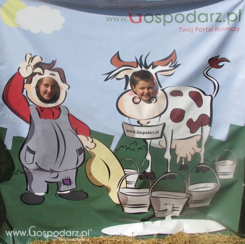 Agro Show 2011 Bednary Zdjęcie z krówką Niedziela