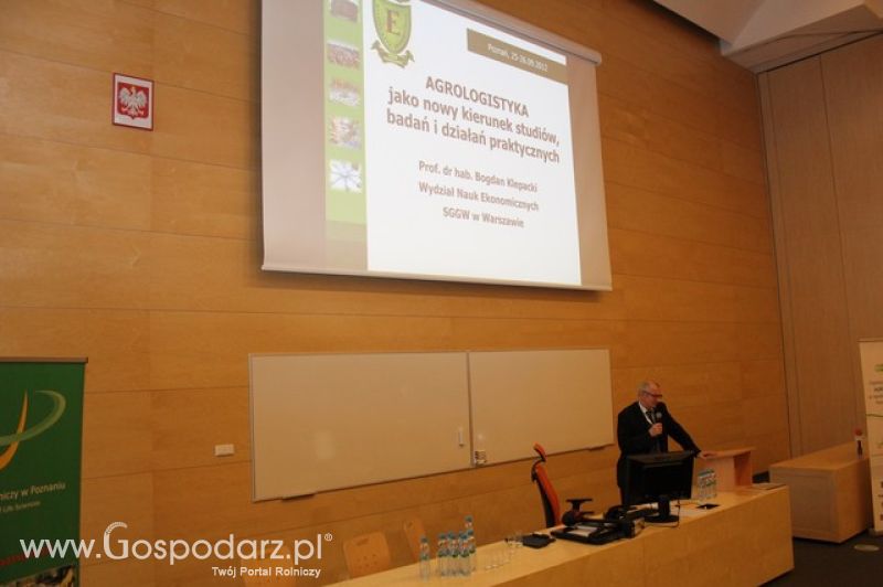 Ogólnopolska Konferencja Naukowa Agrologistyka 2012 pt. „Agrobiznes wyzwaniem dla logistyki”