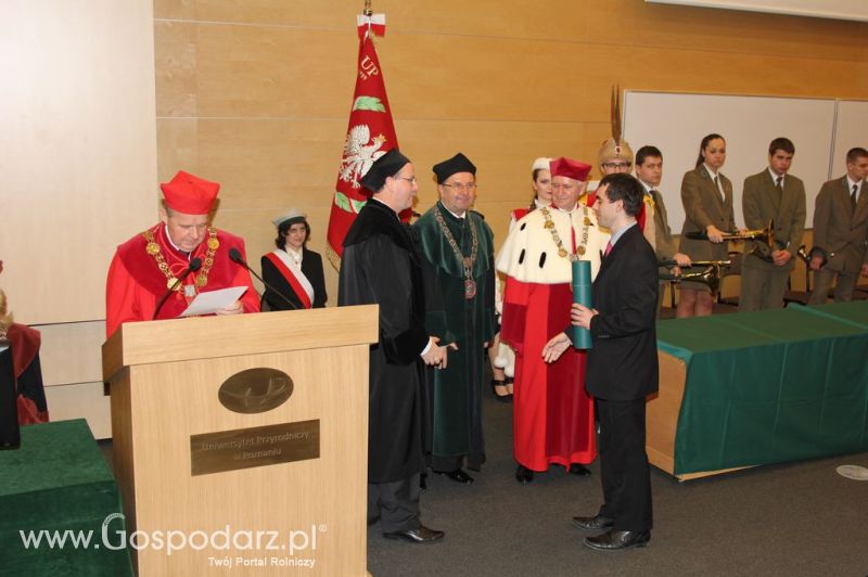 Uroczystość Promocji Doktorskiej Uniwersytet Przyrodniczy w Poznaniu
