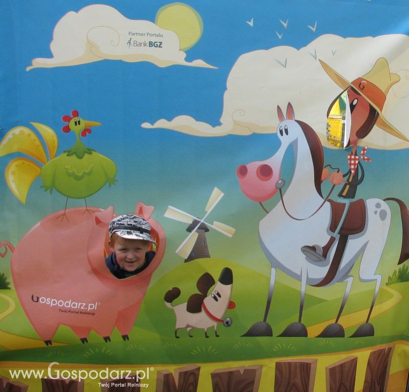 Zdjęcia ze świnką na Agro Show 2012 sobota