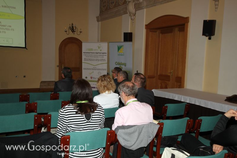 Międzynarodowe Forum Logistyki w Gospodarce Żywnościowej II AGROLOGISTYKA 2014