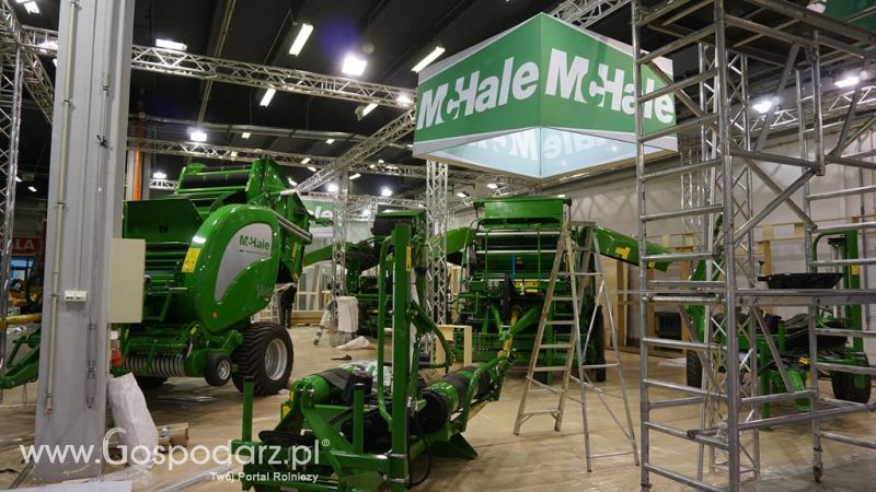 Mchale na Agrotech Kielce postęp prac