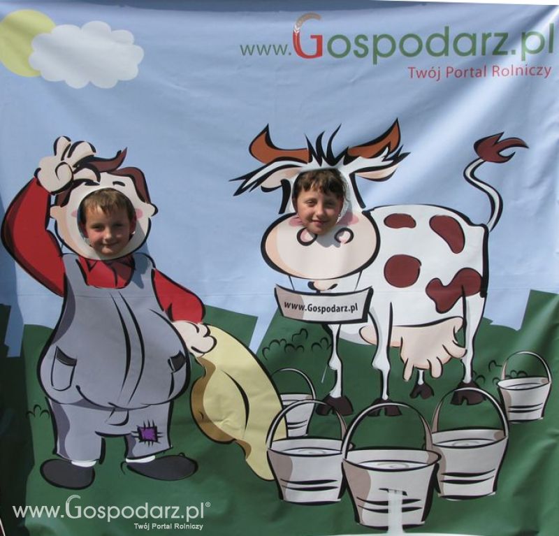 Gospodarz i Krówka znajdź swoje zdjęcie z Zielonego Agro Show 