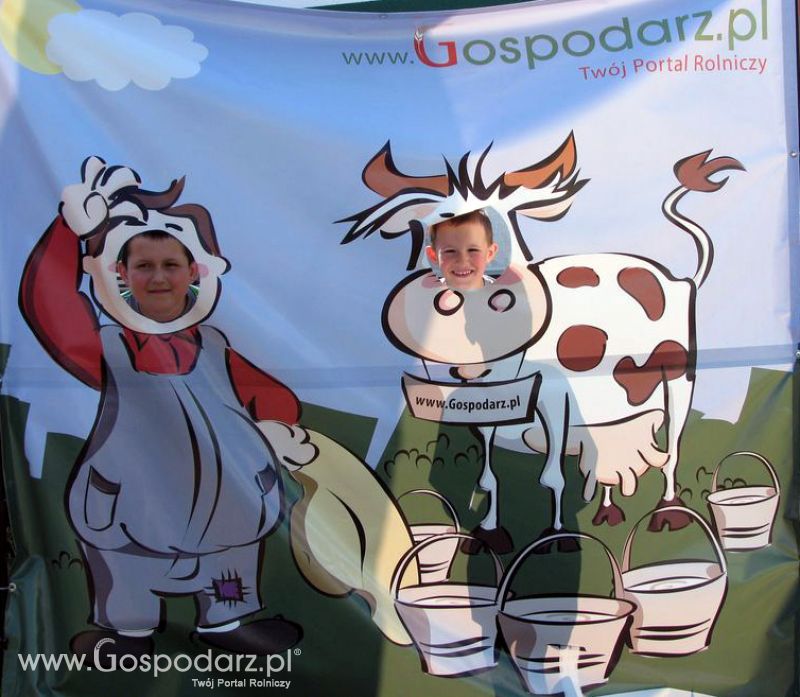 Gospodarz i Krówka znajdź swoje zdjęcie z Zielonego Agro Show 