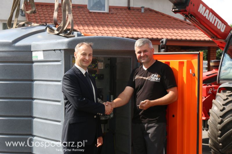 Wręczenie nagrody Zbiornik Gospodarza