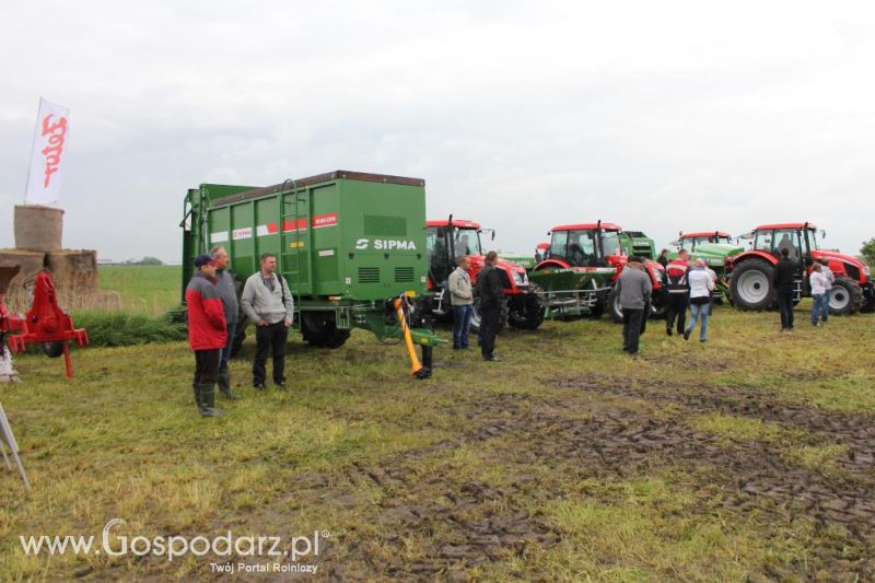 Pokaz maszyn zielonkowych w Pierzyskach k/Gniezna