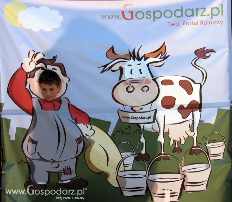 Gospodarz i Krówka znajdź swoje zdjęcie z Zielonego Agro Show 