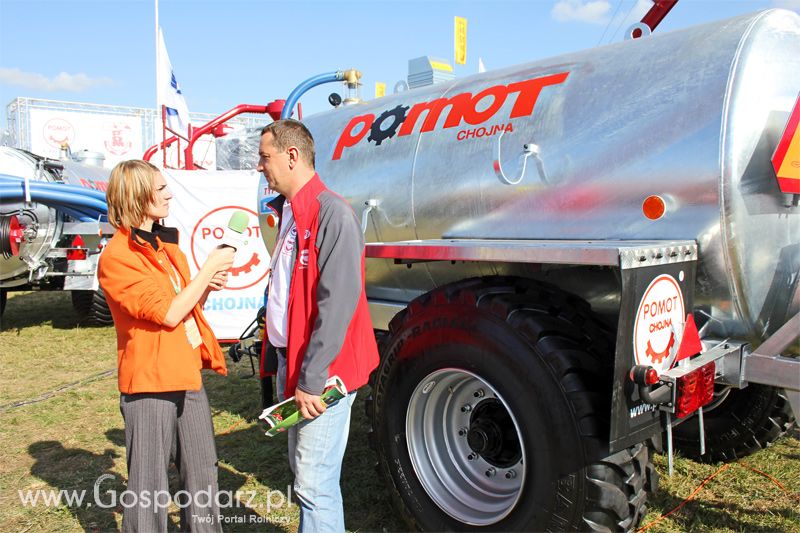 Pomot Chojna na targach rolniczych AgroShow Bednary 2011