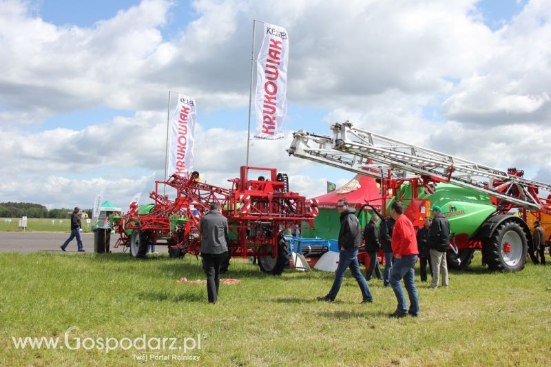 Pokazy maszyn Polskie Zboża Zielone Agro Show 2012
