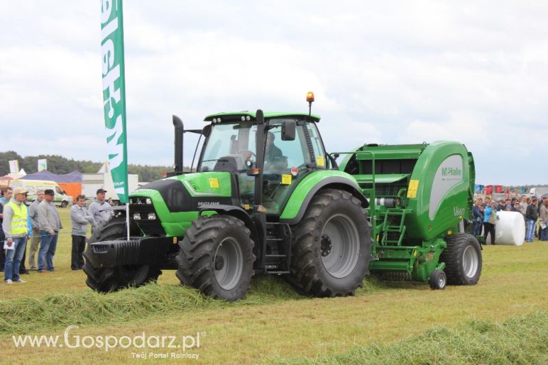 Pokazy maszyn Polskie Zboża Zielone Agro Show 2013