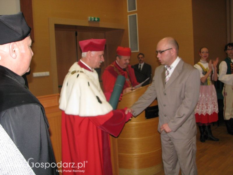 UP Poznań - Uroczystość wręczenia odznaczeń państwowych i uczelnianych oraz dyplomów doktora habilitowanego i promocji doktorskiej