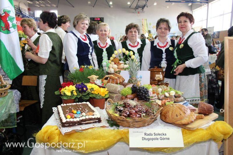 Stoły KGW - XV Spotkania Tradycji Wielkanocnych Ziemi Kłodzkiej