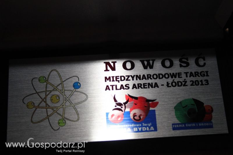 Gala wręczenia nagród na XIII Międzynarodowych Targach Ferma Bydła oraz XVI Międzynarodowych Targach Ferma Świń i Drobiu w Łodzi 2013