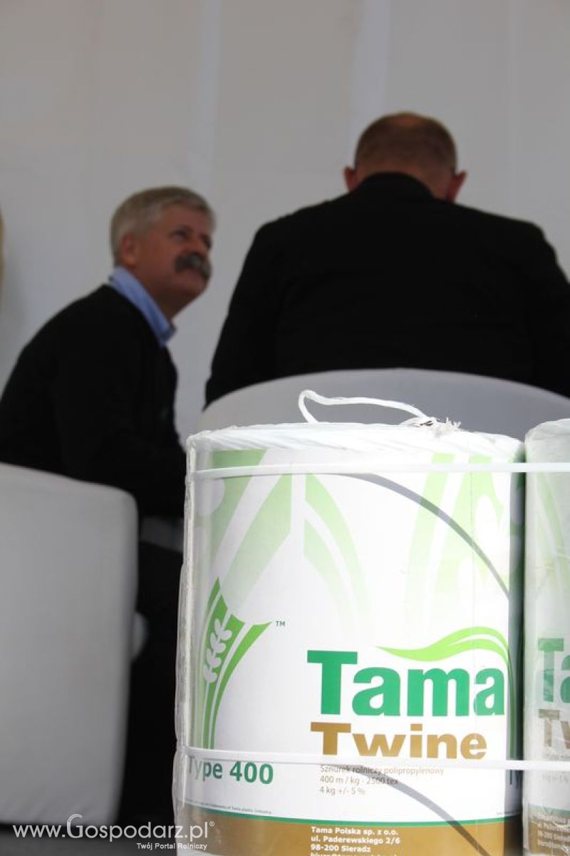 Tama na targach rolniczych Agroshow w Bednarach (2011).
