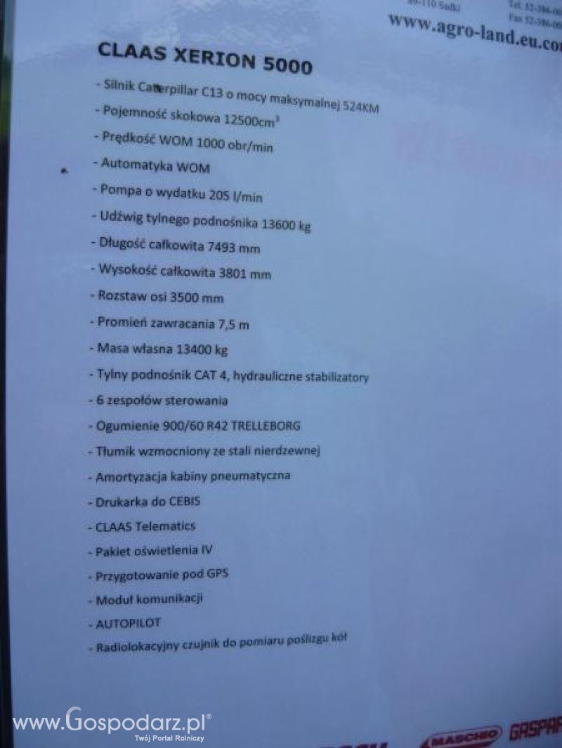 Dni Otwarte w Firmie AGRO-LAND   CLAAS 2012