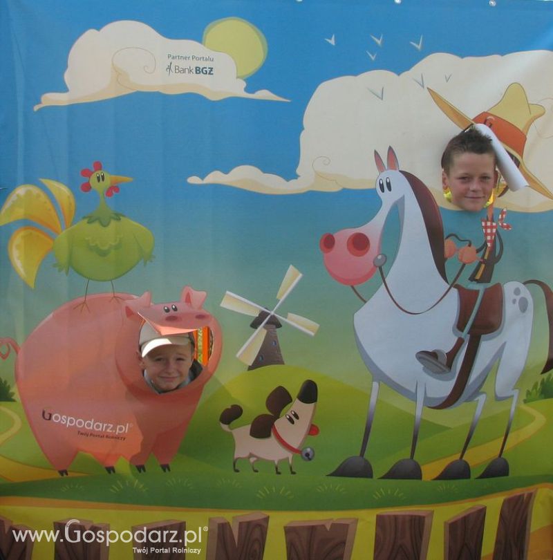 Zdjęcia ze świnką na Agro Show 2012 sobota