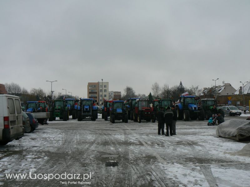 Protest rolniczy Środa Wlkp. 27.01.2015r.