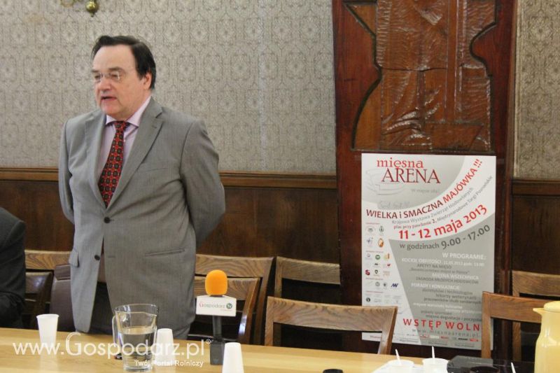 Konferencja prasowa Mięsna Arena 2013