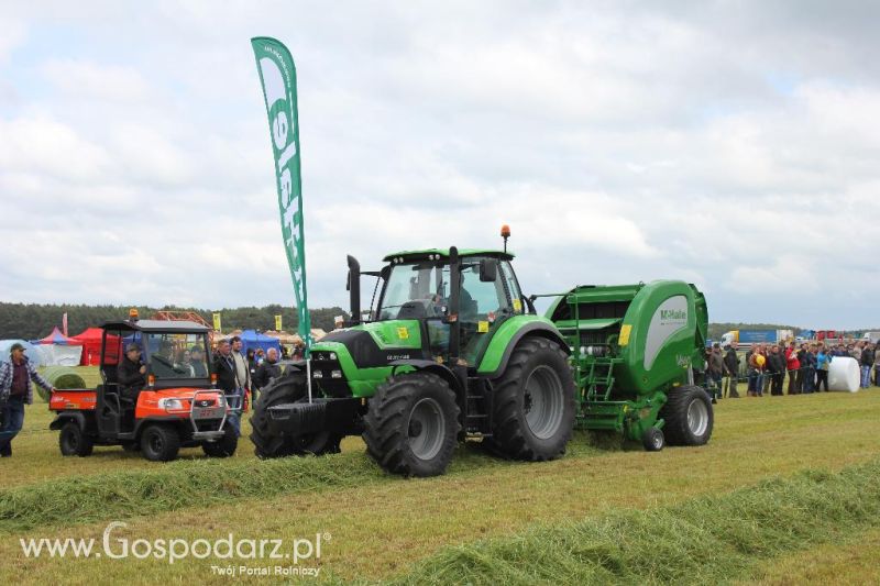 Pokazy maszyn Polskie Zboża Zielone Agro Show 2013
