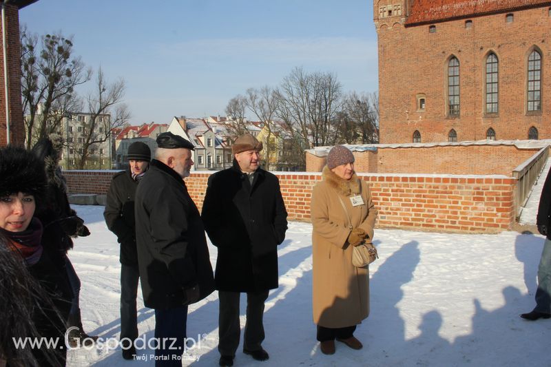 Grupy producenckie zapoznawały się z lokalną historia Lidzbarka Warmińskiego