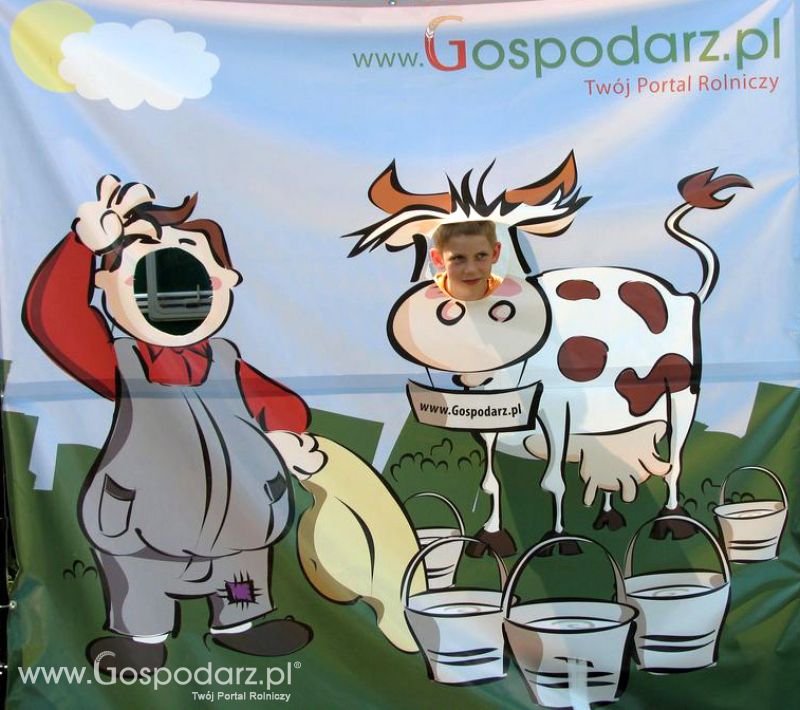 Gospodarz i Krówka znajdź swoje zdjęcie z Zielonego Agro Show 