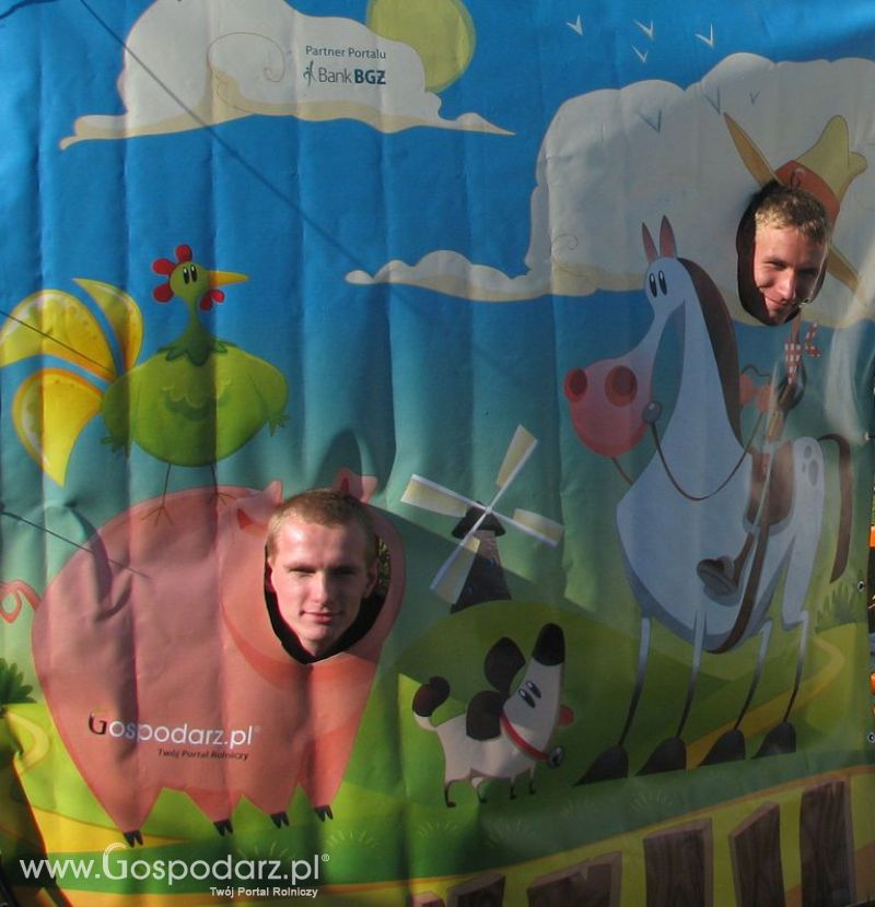 Zdjęcia ze świnką na Agro Show 2012 niedziela
