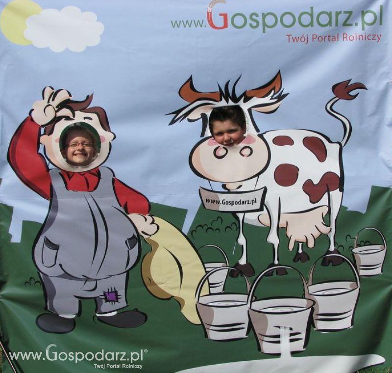 Gospodarz i Krówka znajdź swoje zdjęcie z Zielonego Agro Show 