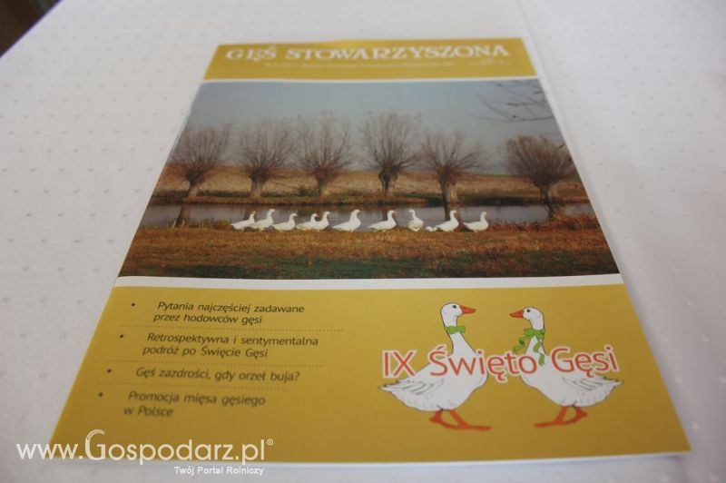Konferencja Rynek mięsa gęsiego i jego walory z okazji IX Święta Gęsi 