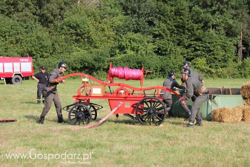 Pokazy konnych sikawek strażackich w Rudawce Rymanowskiej