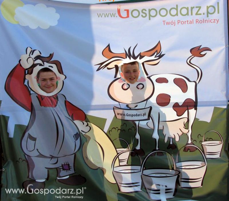 Gospodarz i Krówka znajdź swoje zdjęcie z Zielonego Agro Show 