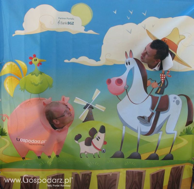 Zdjęcia ze świnką na Agro Show 2012 sobota