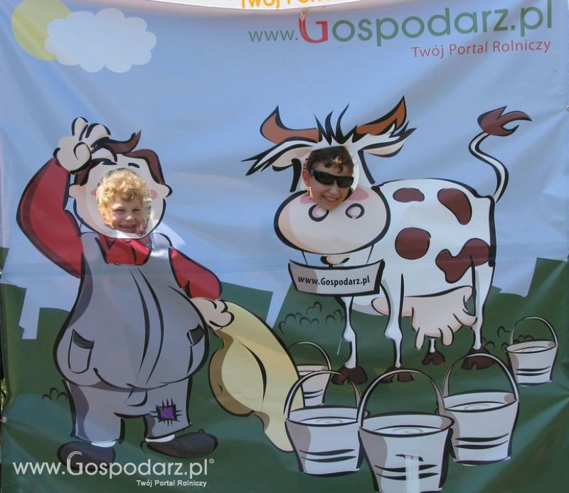 Gospodarz i Krówka znajdź swoje zdjęcie z Zielonego Agro Show 